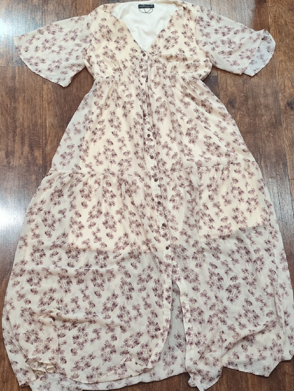 Wishlist Apparel Floral Maxi Dress